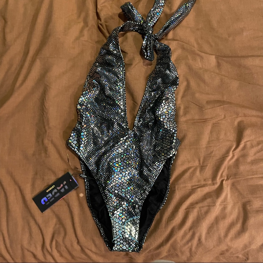 Jaded London Snake One Piece Swimsuit